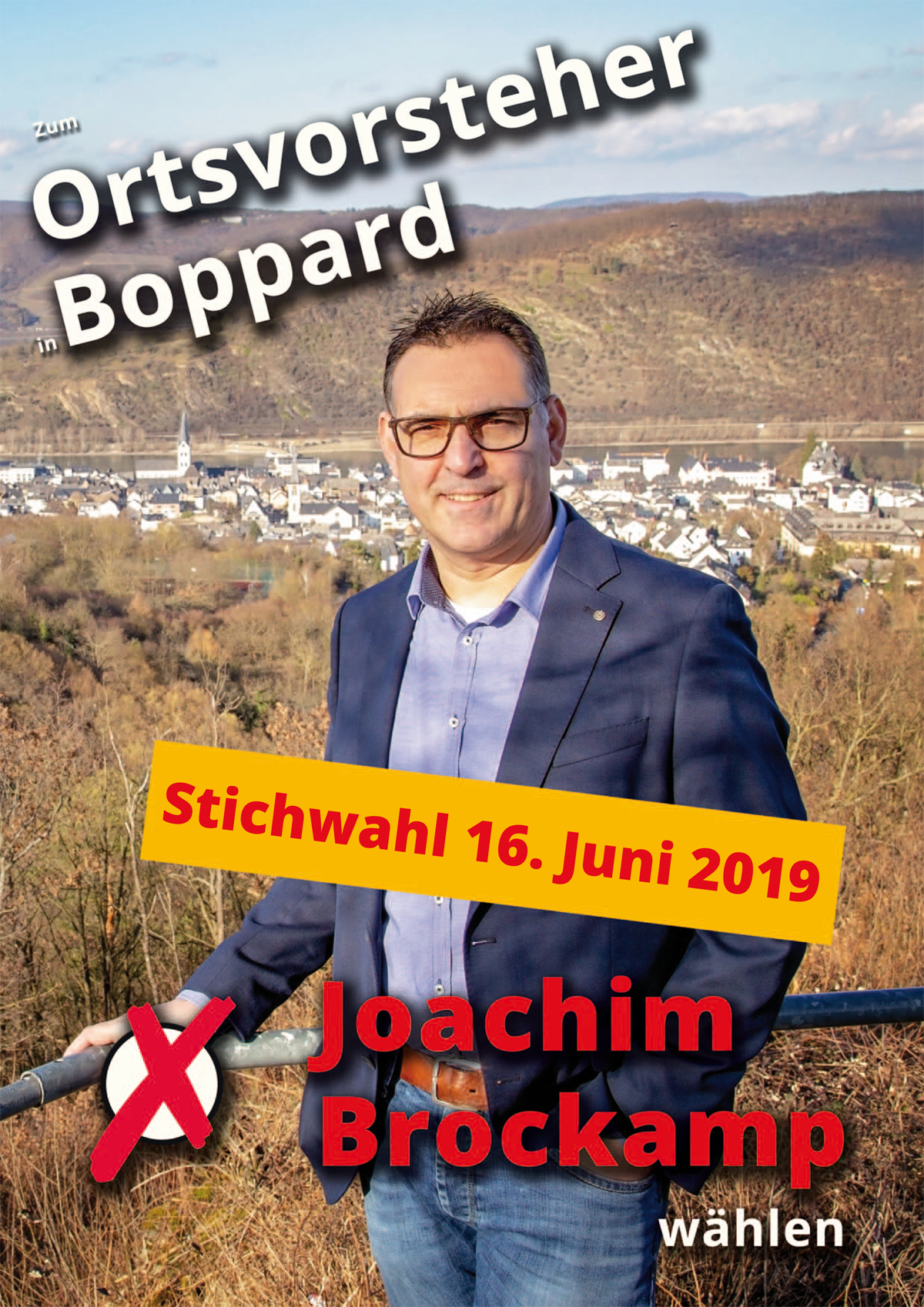 Ortsvorsteherkandidat für Boppard: Joachim Brockamp in der Stichwahl